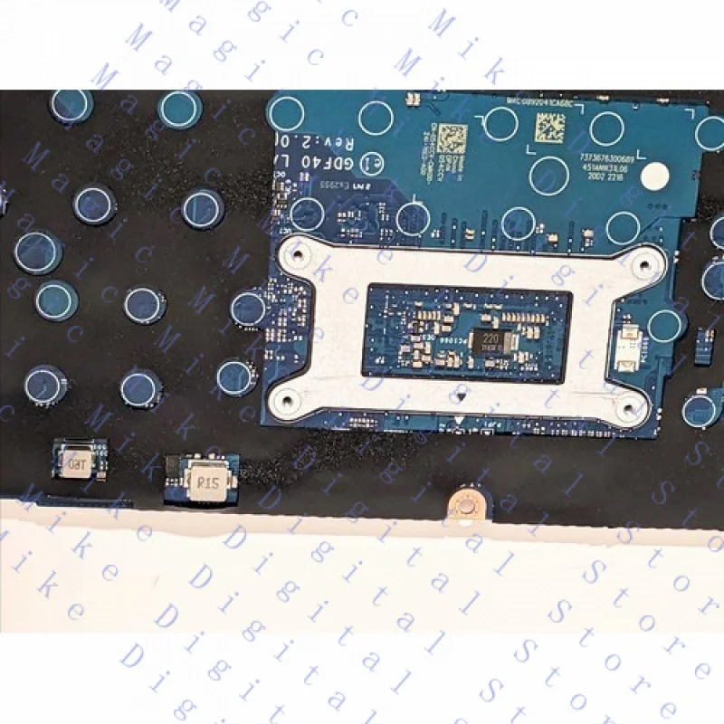 UU 03P5X2 لأجهزة الكمبيوتر المحمول Dell Latitude 5420 i7-1185G7 اللوحة الأم LA-K491P اللوحة الرئيسية #3