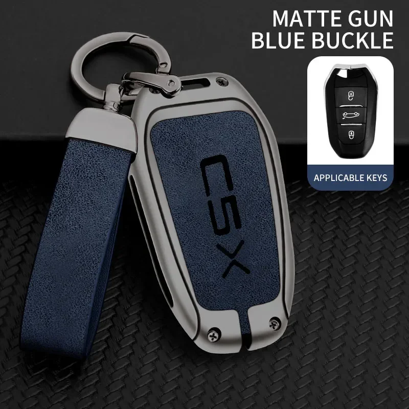 Dongfeng-Porte-clés en cristal pour voiture, couverture de clé, C5X C4L Sega Elysee C6 Aircross C5