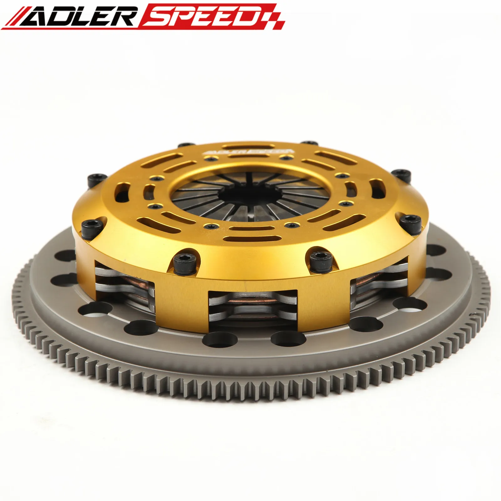 

Комплект сцепления двойного диска ADLERSPEED RACING для 04-05 BMW 325 330 530 X3 Z4 E60 E46 E83 E85 M54 6-Скоростной средний вес