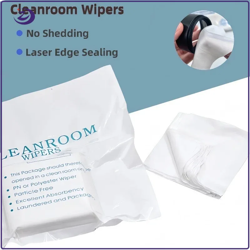 

400 шт./пакет, беспыльная ткань для чистки экрана, подходит для удаления пятен на ЖК-экране, 10x10 см для чистки комнаты класса 1-10000