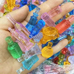 20Pcs Mix Styles 26-42mm Acrylic Bottles Shape Game Pieces For Board Game AccessoriesDIY Amusement Park Decoration