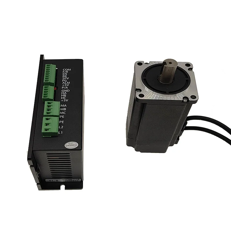 High speed Dc Brushless Motor 310V BLDC Gear Motor with Driver Controller Integrated PWM Control