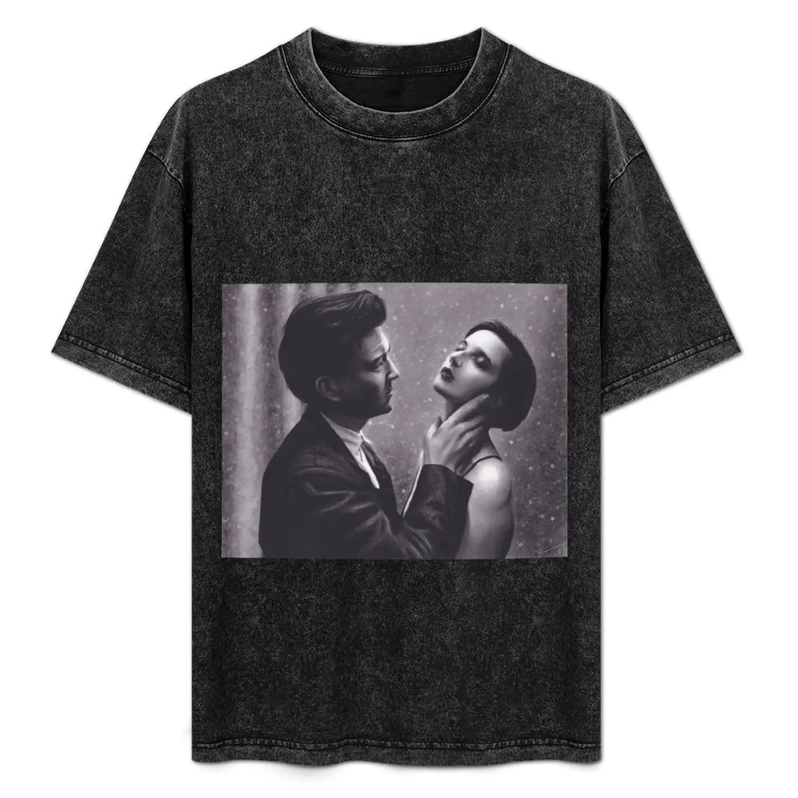 

David Lynch and Isabella Rossellini T-Shirt Funny t-shirt graphic t shirt vintage mens big and tall t shirts