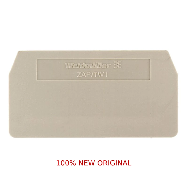 1608740000-1608750000端子エンドプレートパーティションストッププレートzap-tw-1-bl-weidmuller-zシリーズ純正オリジナル製品
