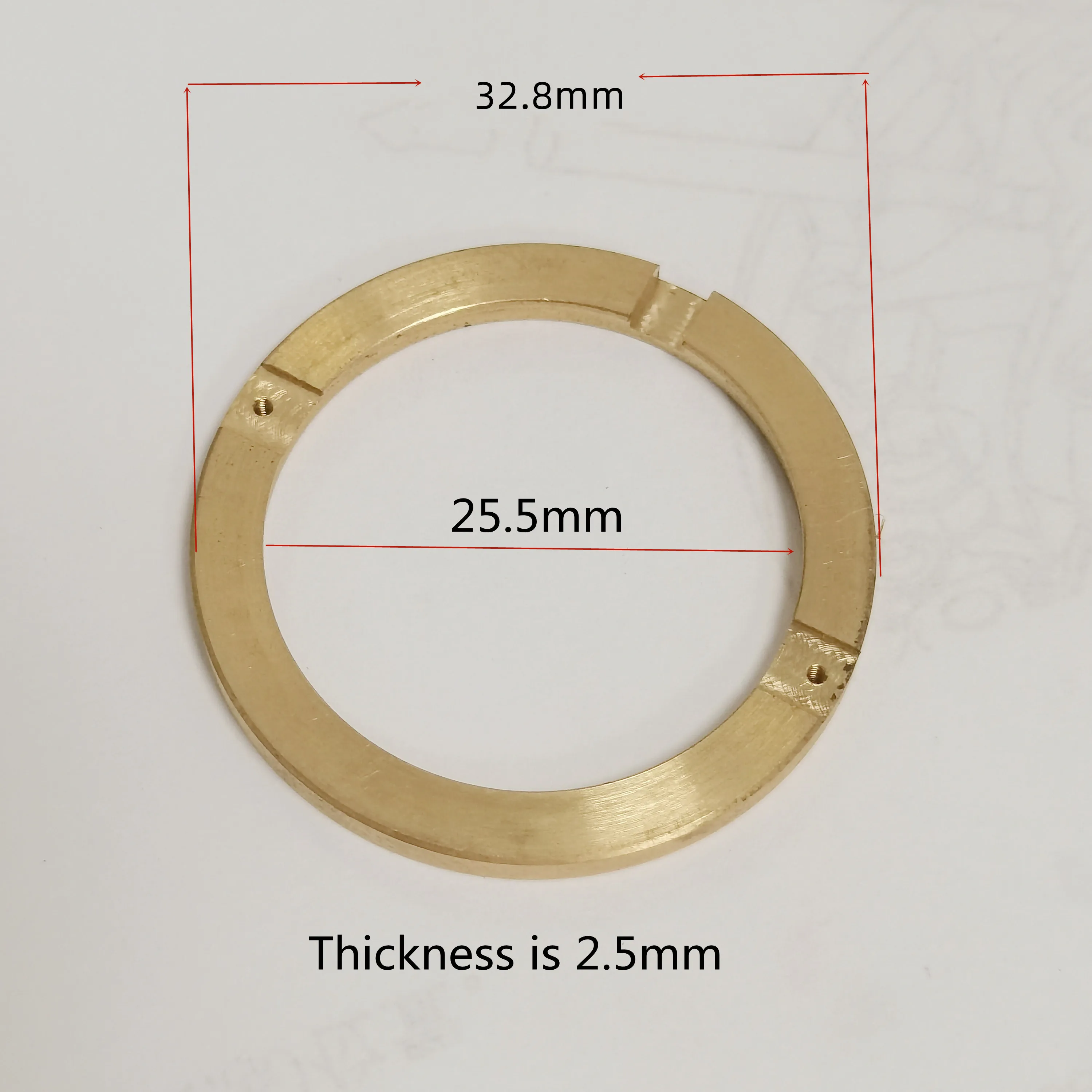 Metal Ring Fit Fixing Eta2836 Miyota 8215/8200 Mingzhu3804 2813 Automatic Movement