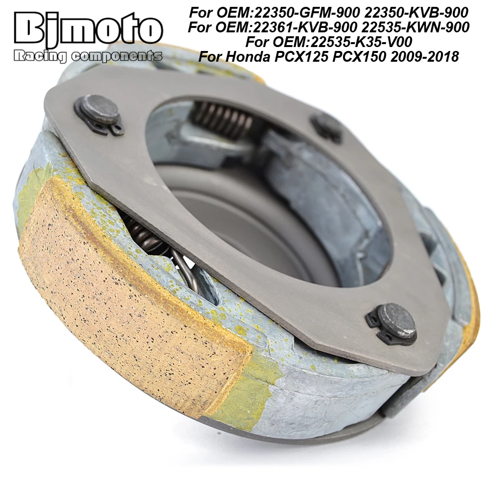

Motorcycle Clutch Assy Shoes Weight Set For Honda PCX125 PCX150 2009-2018 22350-GFM-900 22350KVB900 22361-KVB-900 22535-K35-V00