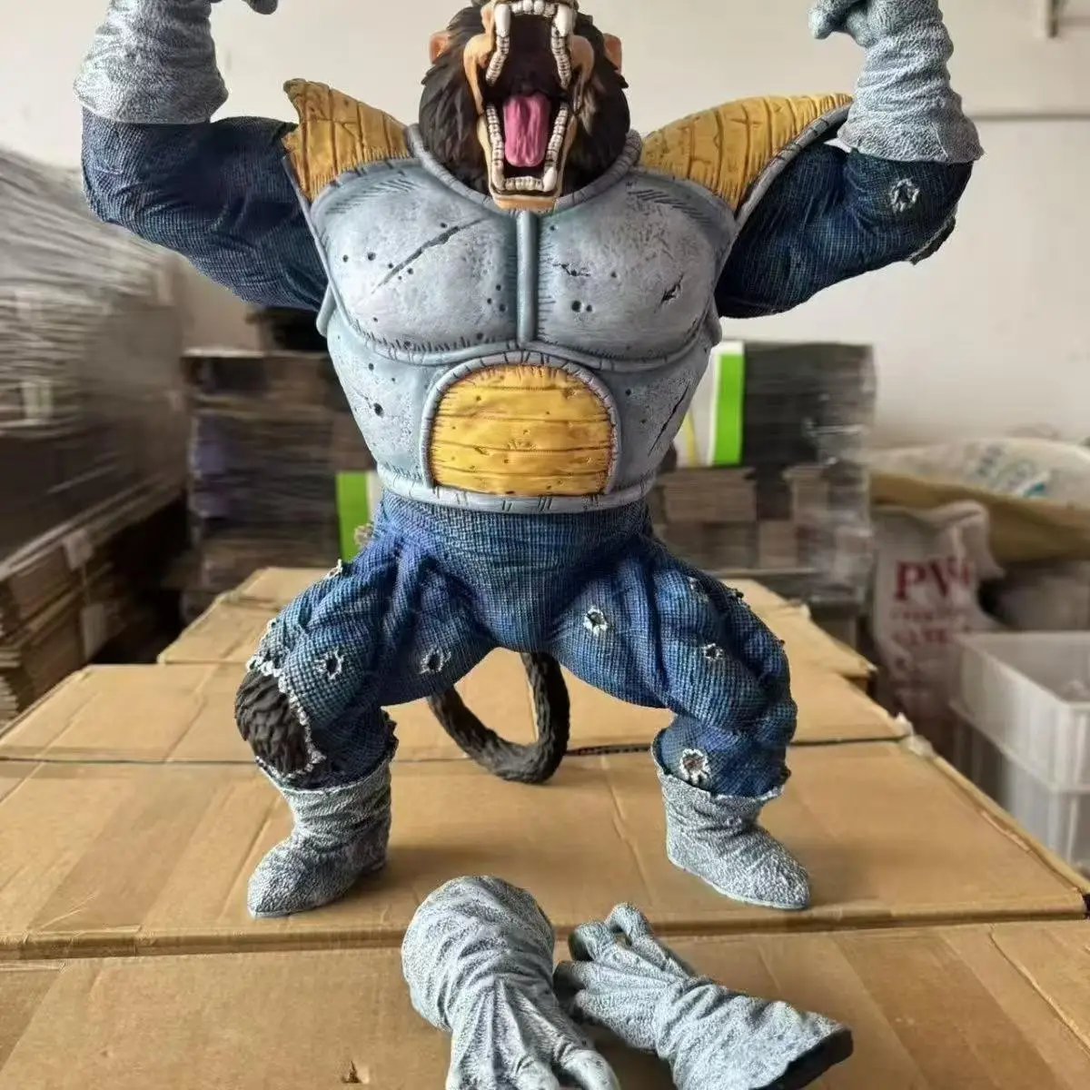 Dragon Ball GT Great Ape Vegeta 47cm Resin Statue Action Figure Collectible Model Desktop Ornament For Anime Fans - view 5
