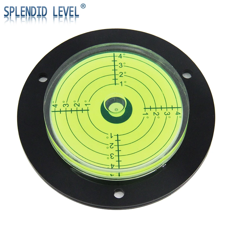 Horizontal bubble high-precision level for flange plate, engineering machinery level 110mm