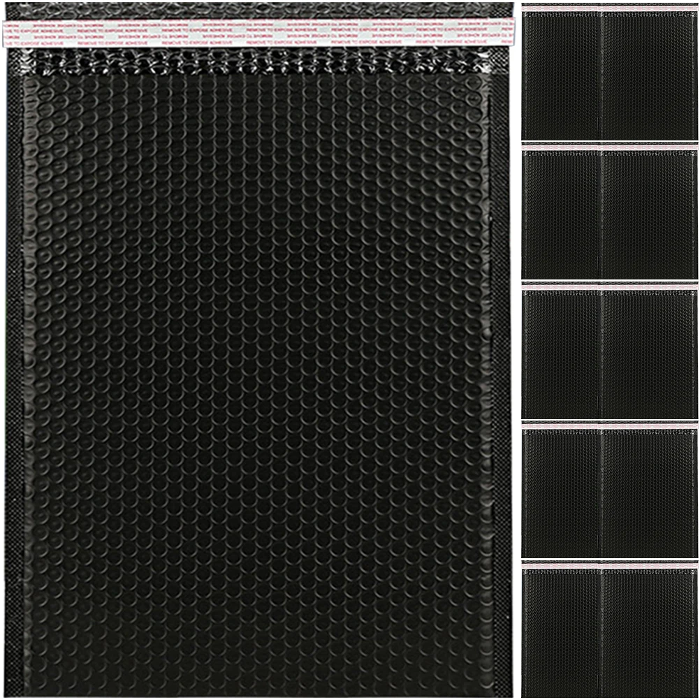 20 sacos dos mailers da bolha dos pces engrossados envelopes acolchoados da transporte para a correspondência pinturas eletrônicas auto selo poeira à prova de vibração