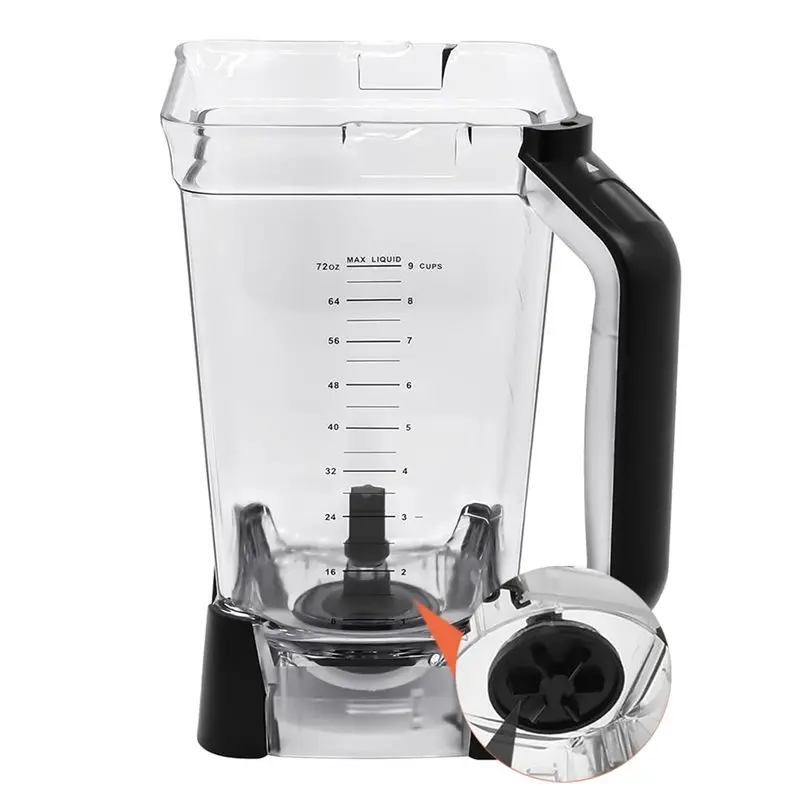 Jarra de repuesto UNCL de 72 oz XL para licuadora Ninja BL610, piezas de repuesto para licuadora Ninja BL710WM BL710WMC CO610B CO650B