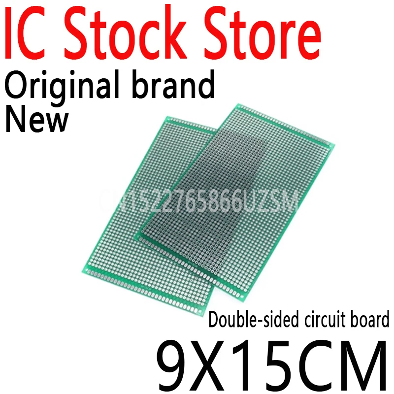 

5PCS New and Original double-Side Copper prototype pcb 9*15 cm Universal Board for Arduino 9X15CM