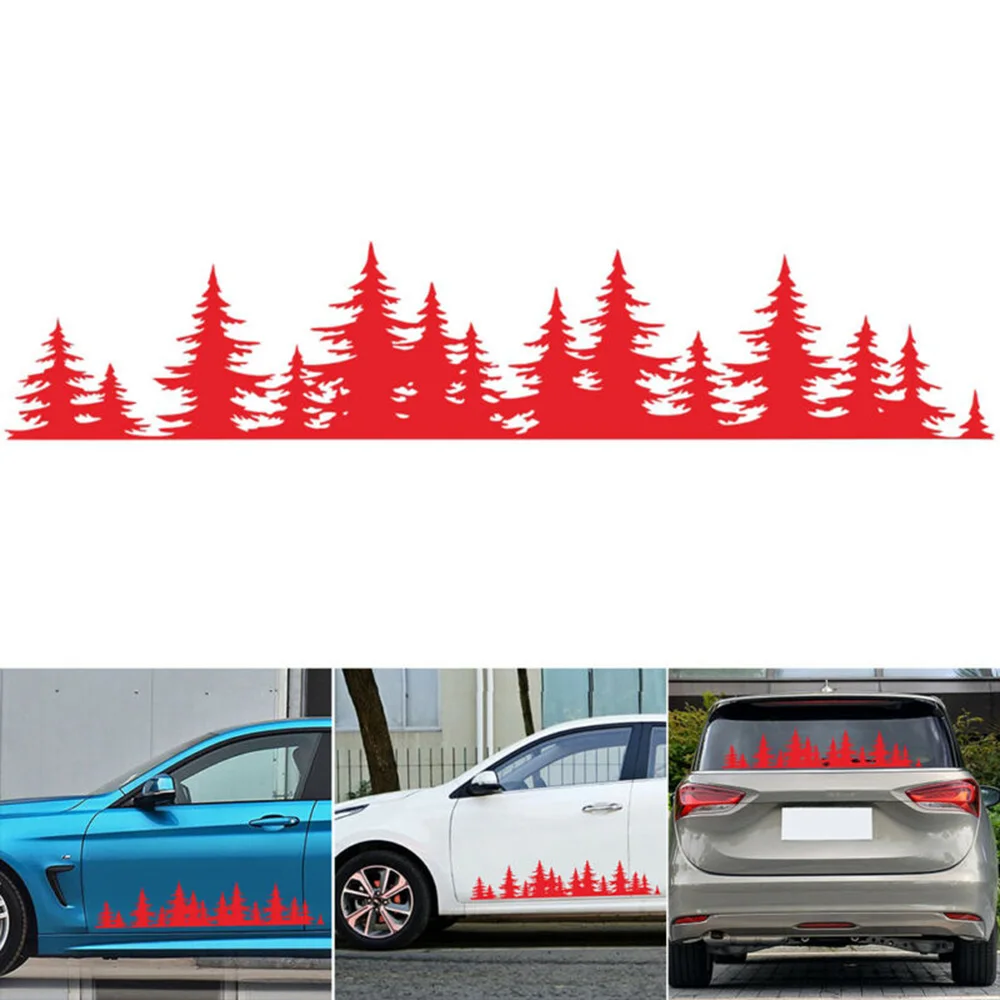 Useful Practical Reliable Car Stickers Decor PVC Parts Replacement Tree Design Vinyl Waterproof Accessories Useful