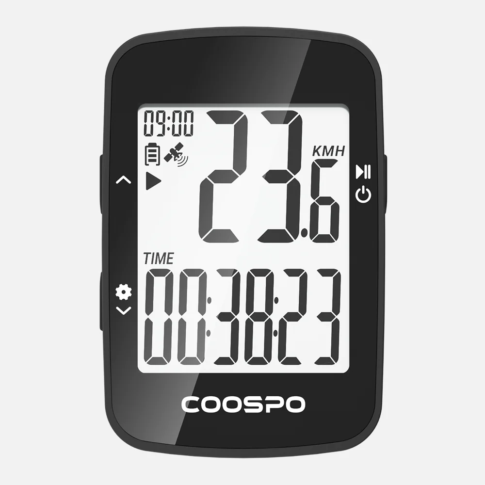 COOSPO BC26 جهاز كمبيوتر لاسلكي للدراجة GPS عداد السرعة عداد المسافات Bluetooth5.0 APP مزامنة مقاوم للماء دراجة الطريق دراجة جبلية