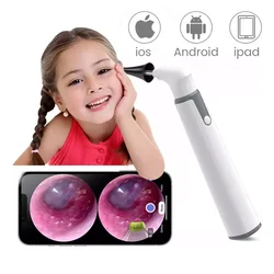 3.9mm IP67 Wifi Earwax Video Endoscope Ear Pick Cleaner Cleaning Inspection Tools With Visible Cameras Digital Otoscope Earpick