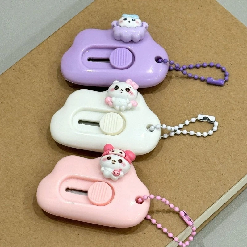 

Chikawa Cloud Utility Knife Cute Cartoon Chiikawa Utility Knife Pendant Portable Dismantling Courier Knife