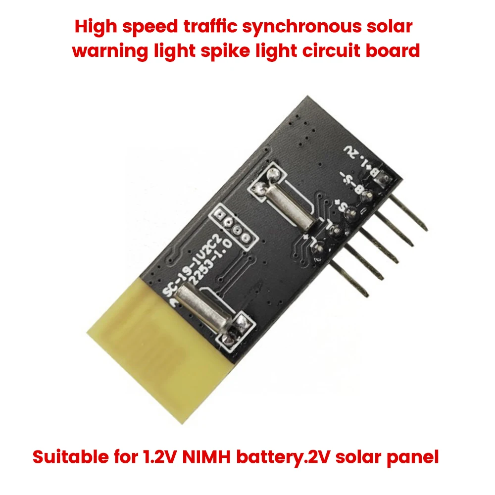 Solar Lamp Circuit Board 1.2v Solar Charge Controller Board Module for Home Solar Landscape Lawn Lights