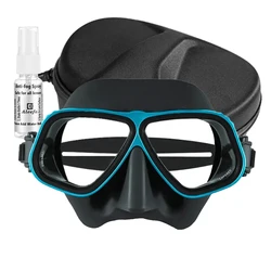 Free Diving Mask Snorkels  Set  Anti-Fog adult FreeDive Goggles Snorkel  Swimming Glasses
