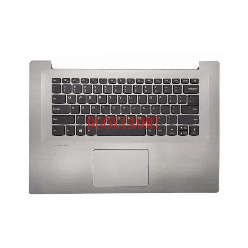 

Laptop palmrest top case for Lenovo IdeaPad 320s-15 320s-15ifb US English keyboard bezel upper cover touchpad silvery