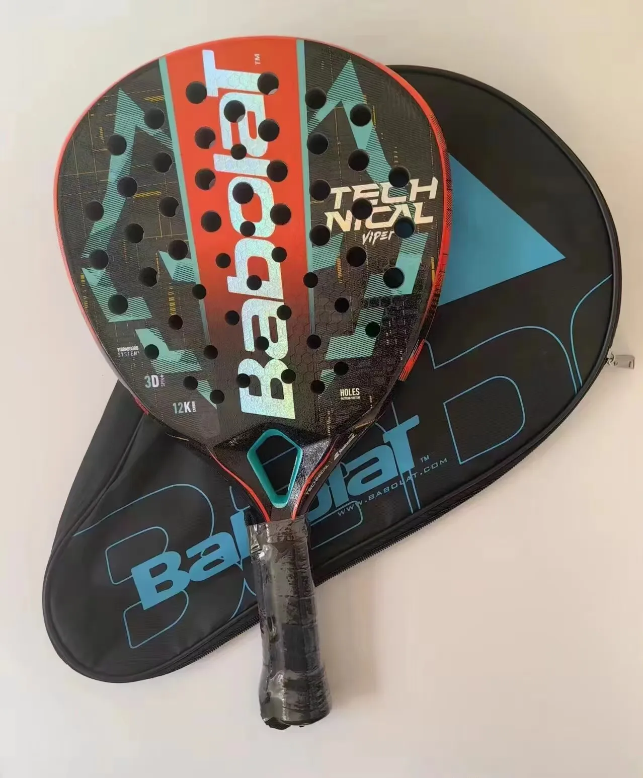 

Babolat Beach Tennis Racket Full Carbon Fiber Rough Surface Outdoor Sports Racket For Men Women Adult Senior Player 3K 12K 16K