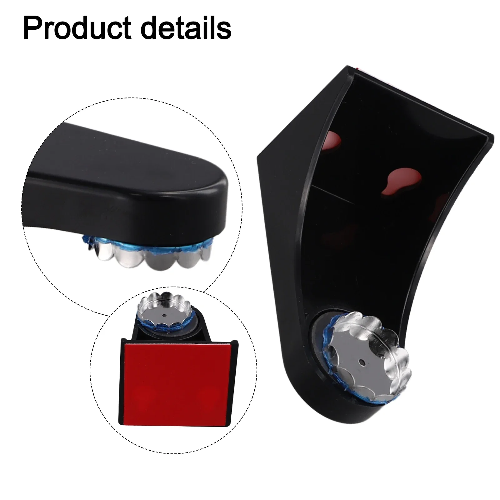 Soap Dishes Magnetic Soap Holder Black Color Easy To Install Magnetic Suction 1pc 7.5*4.5**4.3cm ABS High Quality