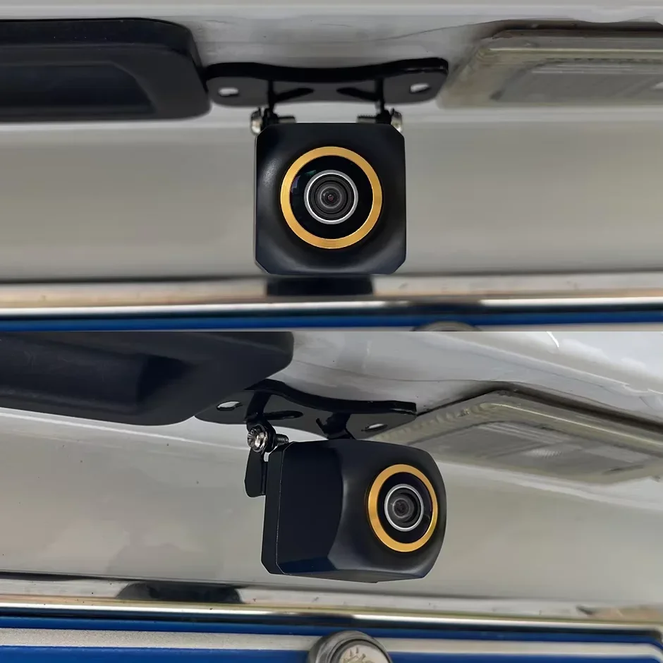 AHC 720P/1080P 170° Night Vision Golden Fisheye Lens Car Reverse Backup CVBS Rear View Camera For Vehicle Android AHD Monitor