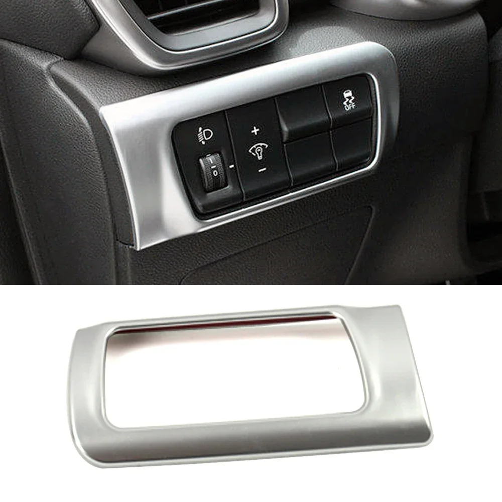 

For Kia Sportage QL 2015-2019 Car Front Head Light Lamp Adjust Button Switch Cover Trim Interior Accessories Decoration Sticker