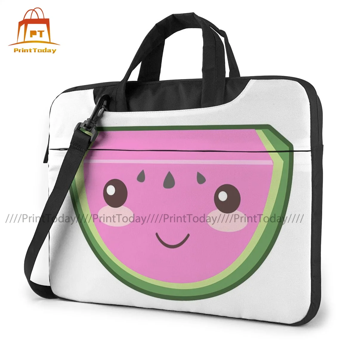 Watermelon Laptop Bag Case Bike Crossbody Computer Bag Waterproof Cute Laptop Pouch