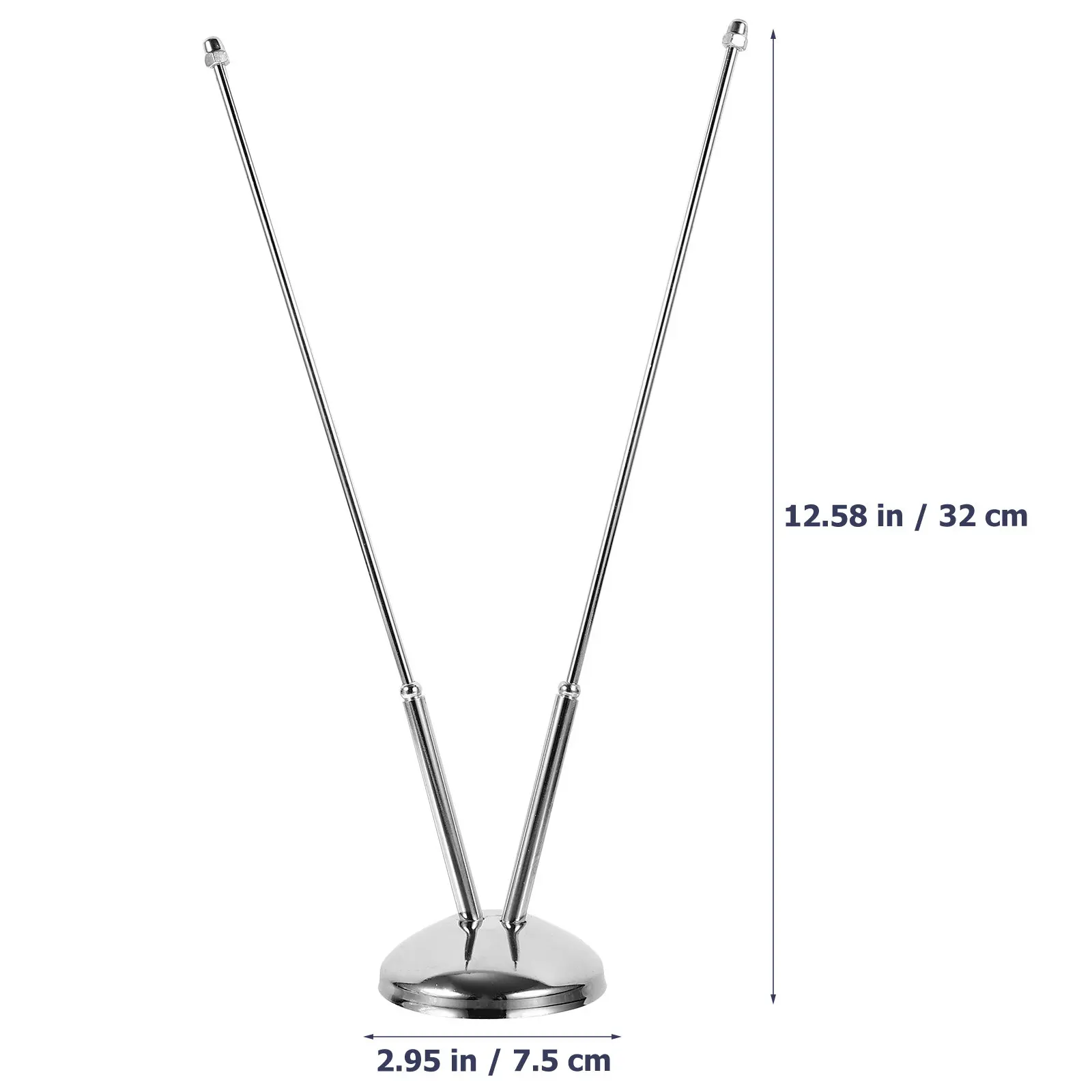 Desktop Flag Pole Metal Stable Base Sturdy Nail-Free Flag Holder for Office Home Party Display Stand Nail-Free Flagpole