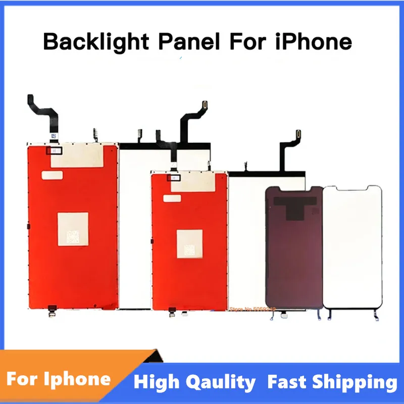 For iPhone 11 XR Screen Backlight Film with 3D Touch Function Flex Cable For iphone 6 6S 7 8 Plus 5 Original LCD Backlight Panel