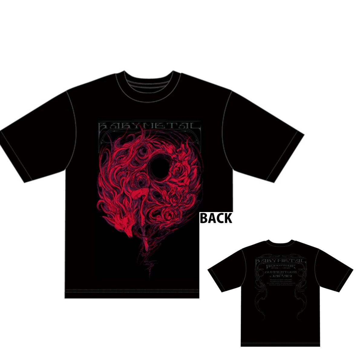 THE ONE TEE 2026 BABYMETAL Band T-Shirt Baumwolle Grafik-T-Shirt Herren Damen Sommer Streetwear – Detail 4