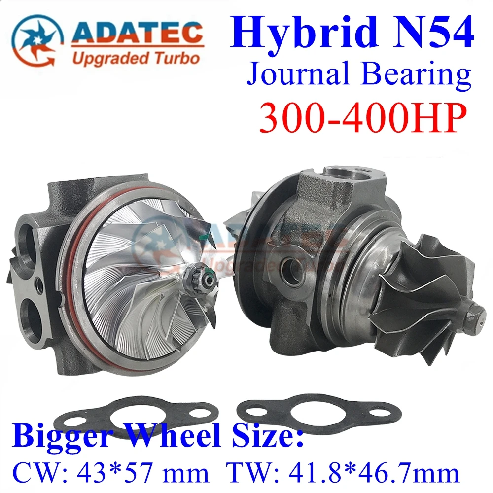 

Hybrid N54 Pair Turbo Cartridge 400HP 49131-07030 49131-07040 11657593020 Turbine CHRA FOR BMW X6 2007/06-2010/03 E71, E72 xDri