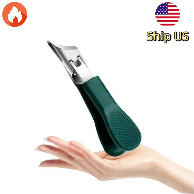 

3-Piece Eagle Beak Clipper Kit (Green) | Must-Have for Thick Nails: Easy Cutting + Gentle Ingrown Lifting + Filing