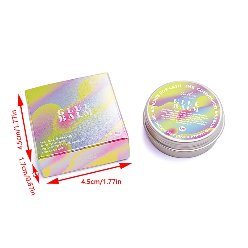 12g Lifting Lashes Balm Aroma Lash Lift colla Gel solido inodore incollaggio Ultra-veloce accessorio per l'estensione delle ciglia strumenti per il trucco