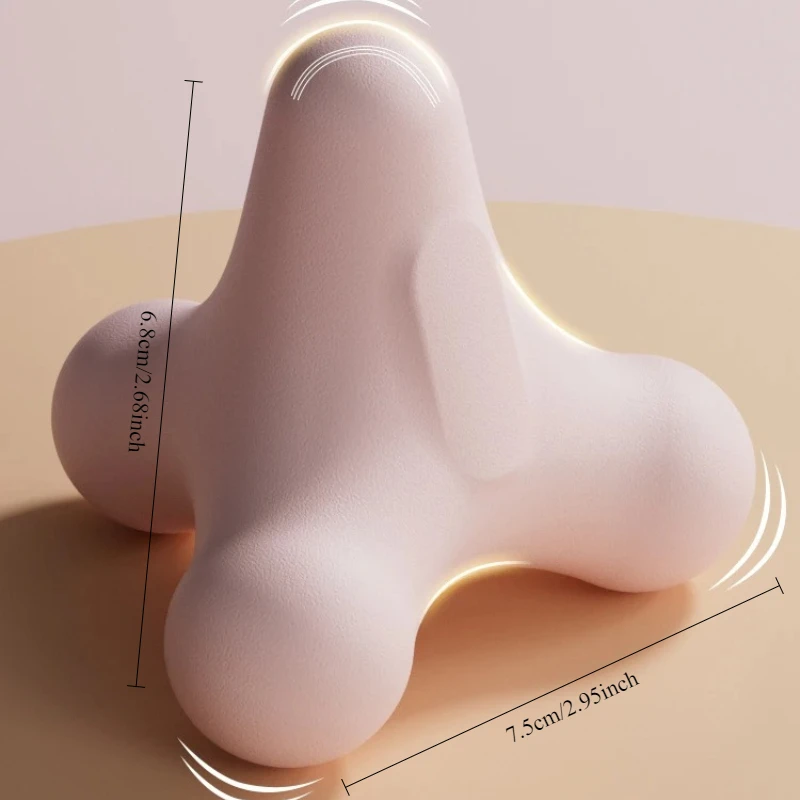 Four Corner Fascia Ball Plantar Ball Massage Shoulder Neck Waist Hand Muscles Lactate Exercise Relaxation Meridian Fitness Ball view 2
