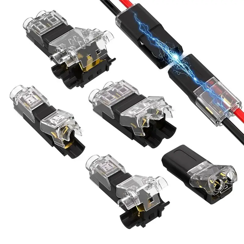 

Универсальный набор из 44 низковольтных соединителей для проводов T&I для соединения проводов 24-20AWG