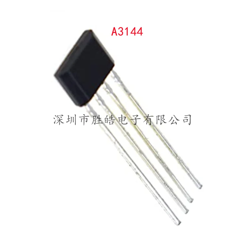 

(10PCS) NEW A3144E A3144EUA-T OH3144 Y3144 Hall Effect Sensor Straight In SIP-3 Integrated Circuit