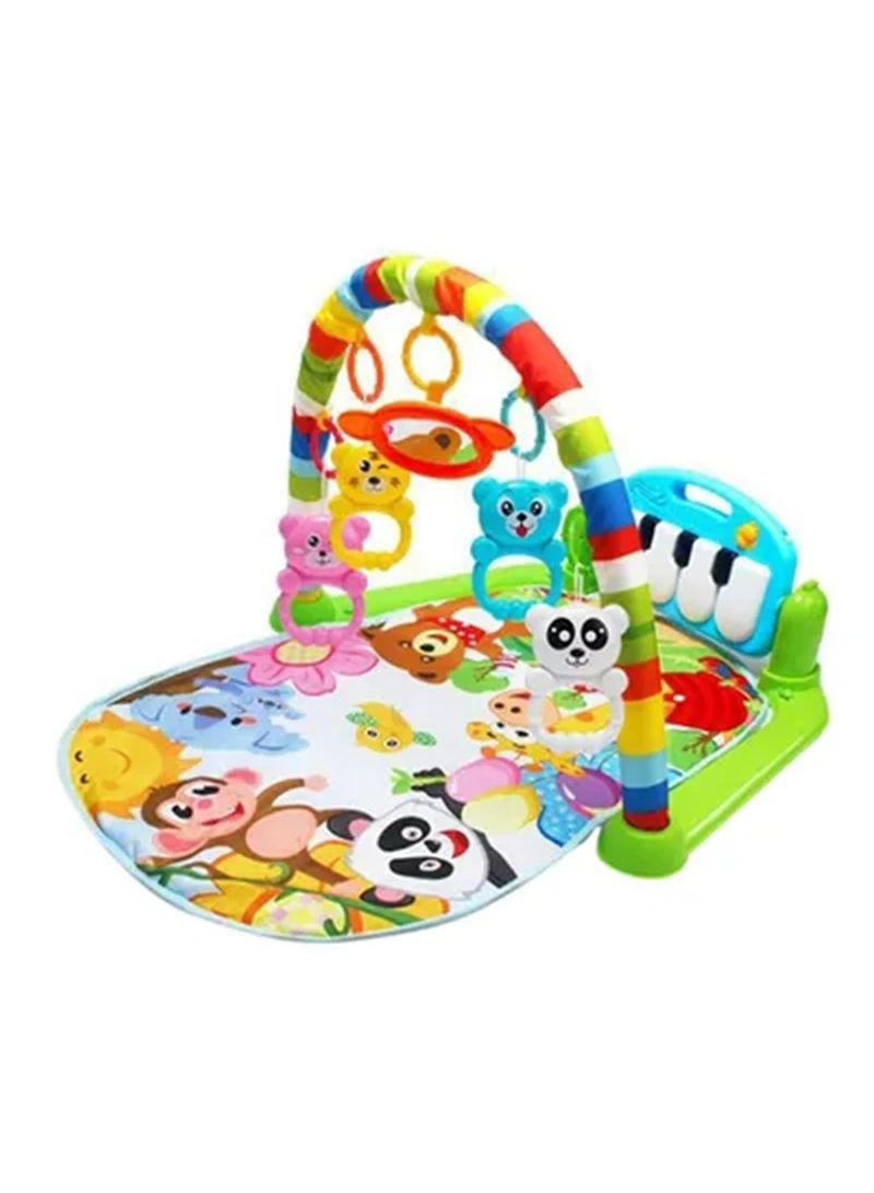 Kids Fitness Frame Pedal Game for 0-18 Months Musical Piano for Newborns