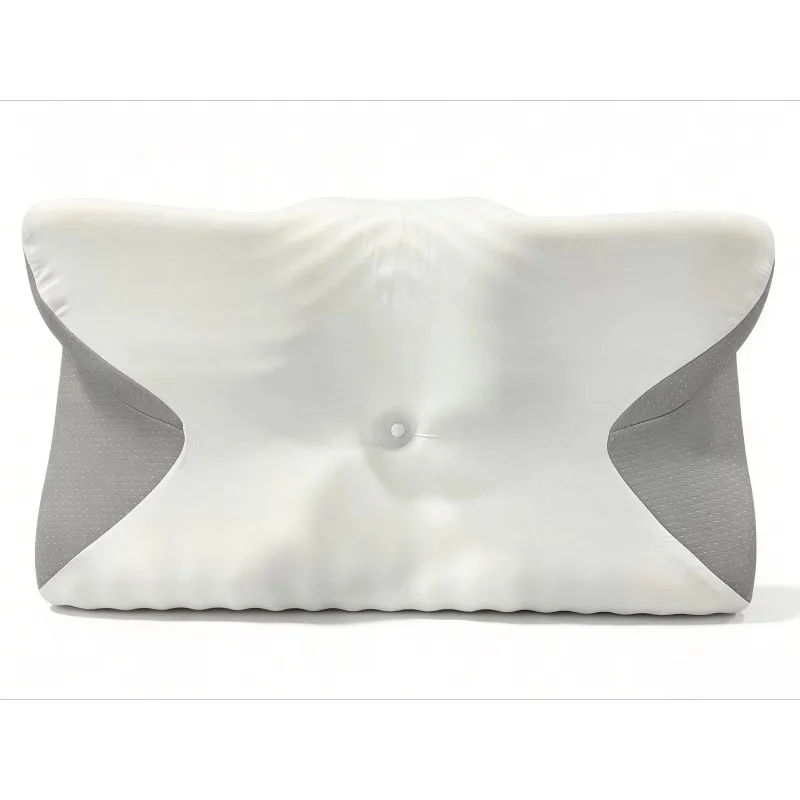 Memory Foam Pillow, Dual-Height Ergonomic Cervical Support Pillow, Suitable for Side Sleepers,Back Sleepers and Stomach Sleepers