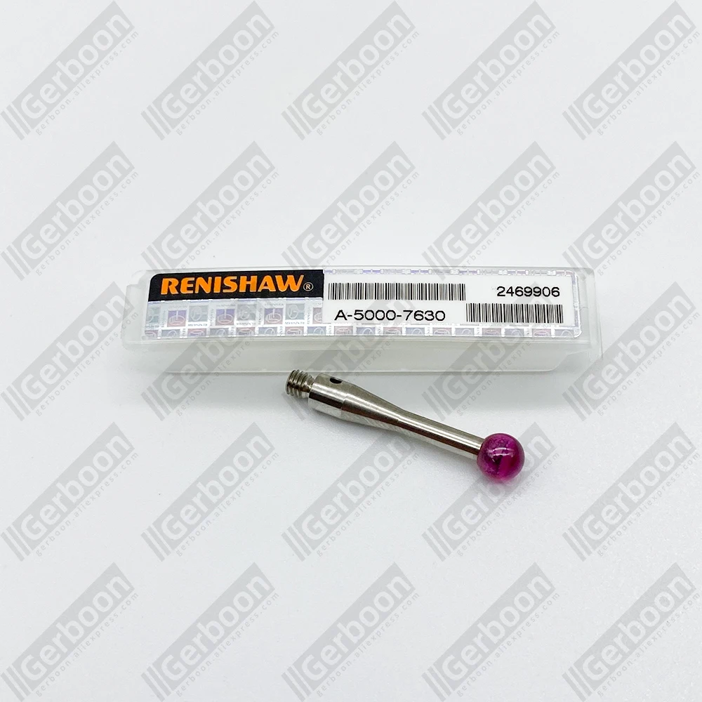 

Renishaw A-5000-7630 Probe Head Ruby Stylus PS1-13R PS113R A50007630, M3 Ø5 mm ruby ball, stainless steel stem, L 21mm, EWL 21mm