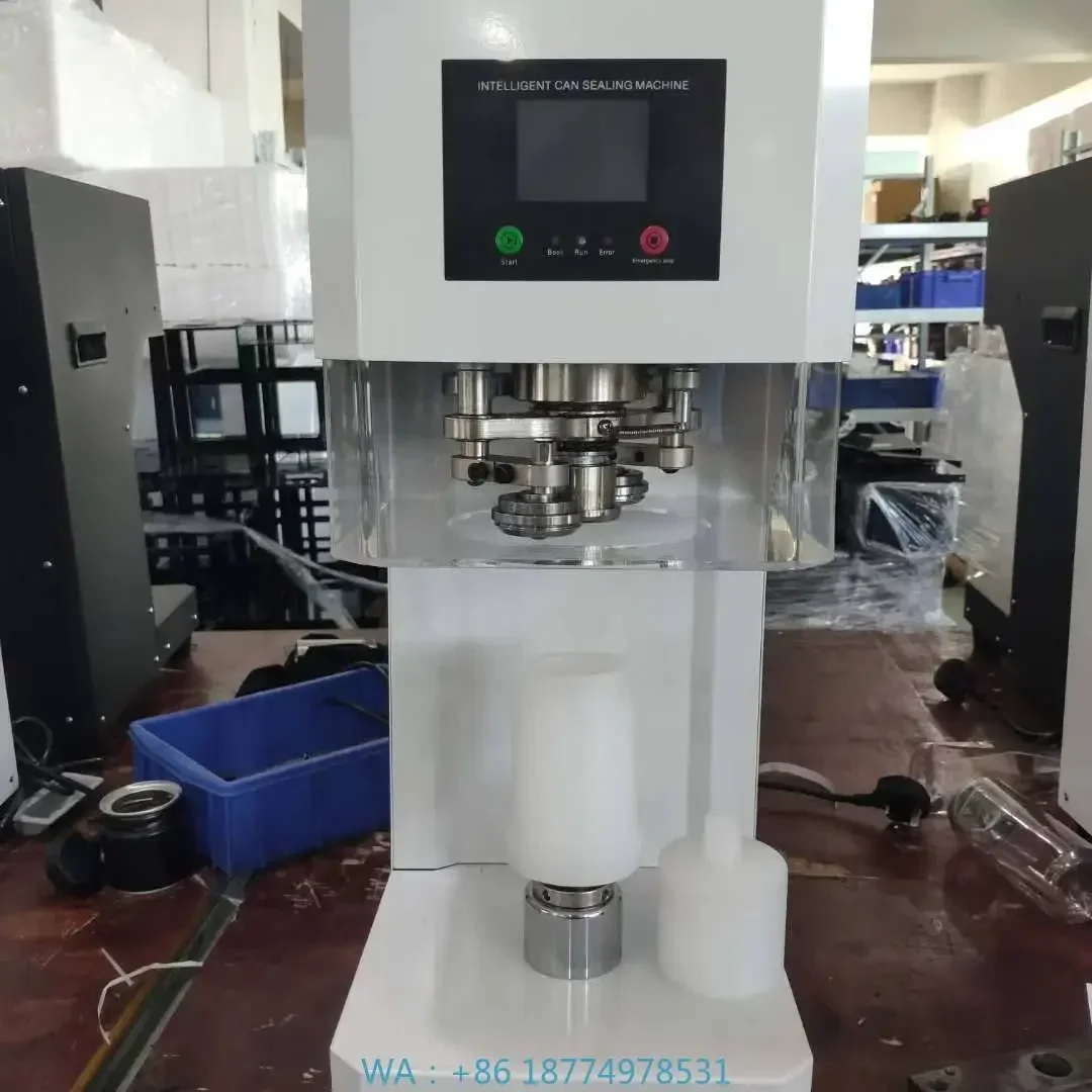 Cup Sealing Machine Plastic Bottle Sealing MachinesAutomatic Pet Can Sealing Machine