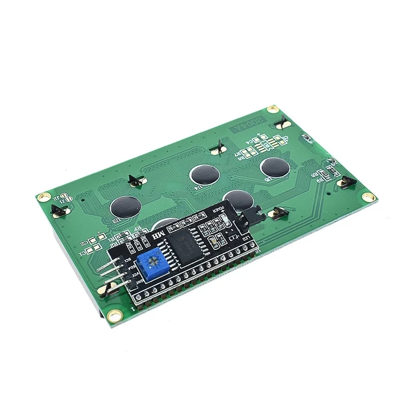 EQV IIC/I2C/TWI 2004 Serial Blue Green Backlight LCD Module for Arduino UNO R3 MEGA2560 20 X 4 LCD2004