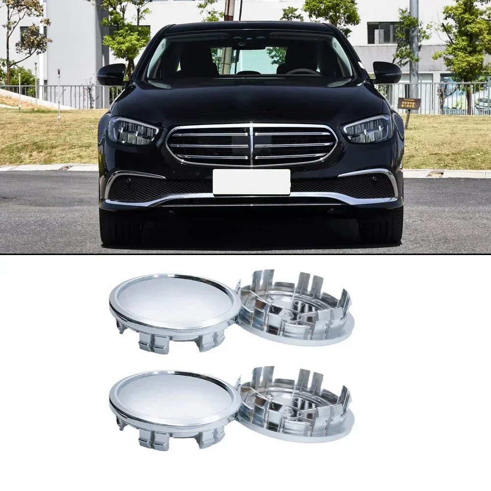 محور غطاء مركز عجلة السيارة ، ملحقات السيارة بدون شعار ، غطاء غطاء غطاء غطاء لسيارة مرسيدس بنز ، جنوط مركز العجلة ، 65 49 ، 75 ، 4 #6