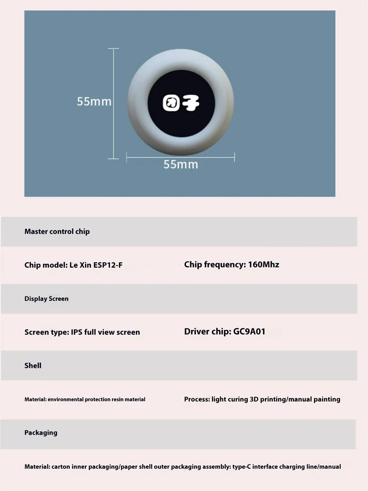 Robot de coche para niños, reloj meteorológico con cable tipo C, pantalla de fotos, exhibición de expresión, adornos creativos, regalos personalizados