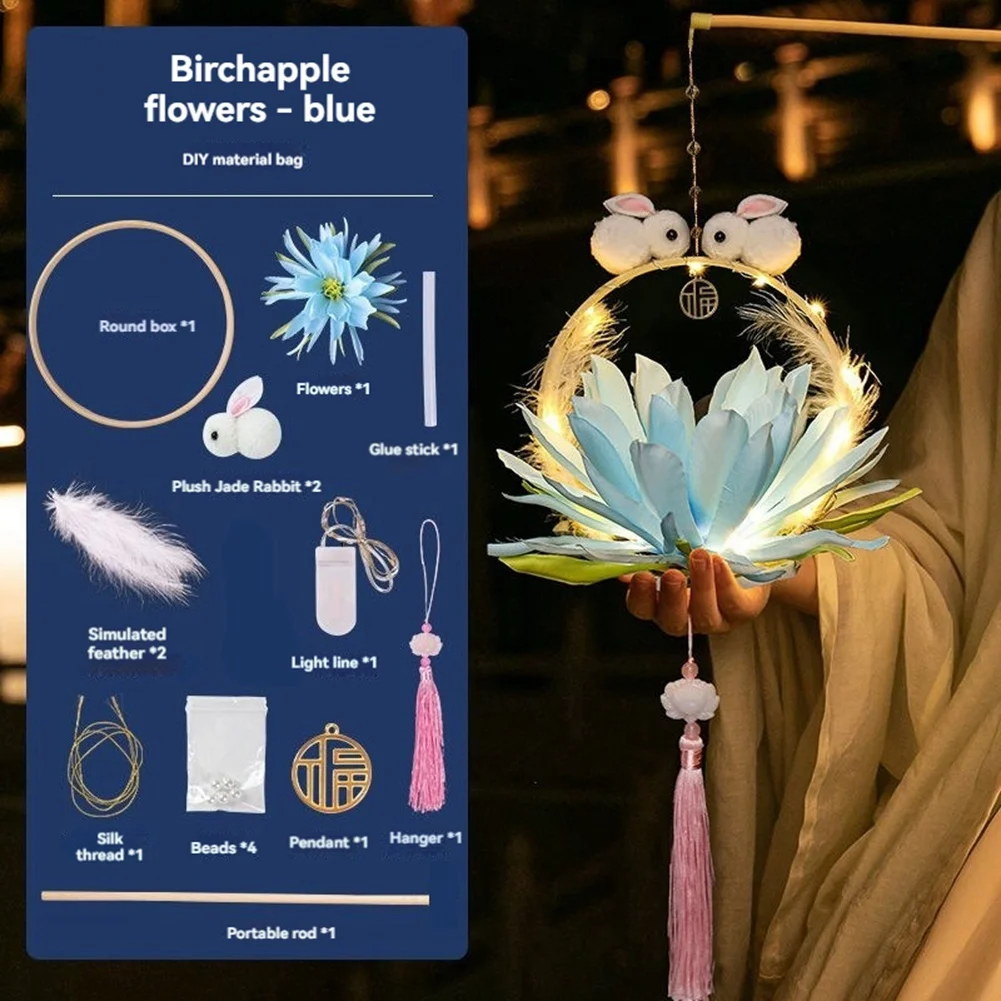 

Настоятельно рекомендуемые китайские традиционные фонарики «сделай сам», фонарики середины осени, светодиодные винтажные фонари ручной работы для фестиваля осени