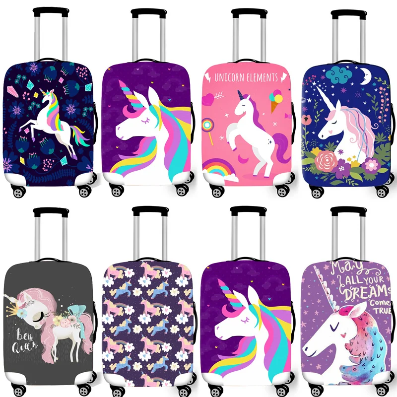 

Unicorn Elastic Luggage Protective Cover Case for Suitcase Protective Cover Xl Trolley Case Trunk 18-32 Inch Travel Accessories