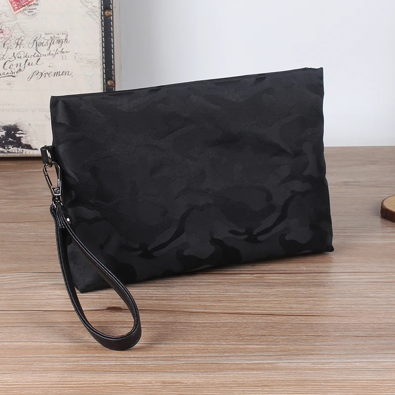 

Новая молодежная мужская повседневная сумка из ткани быка, большая сумка Capaci Busin, модная сумка с мягкой ручкой для отдыха, застежка-молния, чистый цвет