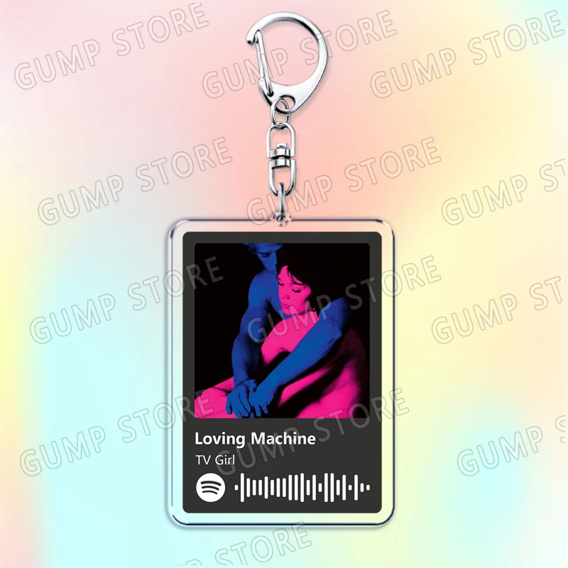 Indie Pop Band Songs Keychains for Women Accessories Bag Lovers Rock Not Allowed Keying Jewelry Music Fans Lovers Friends Gifts