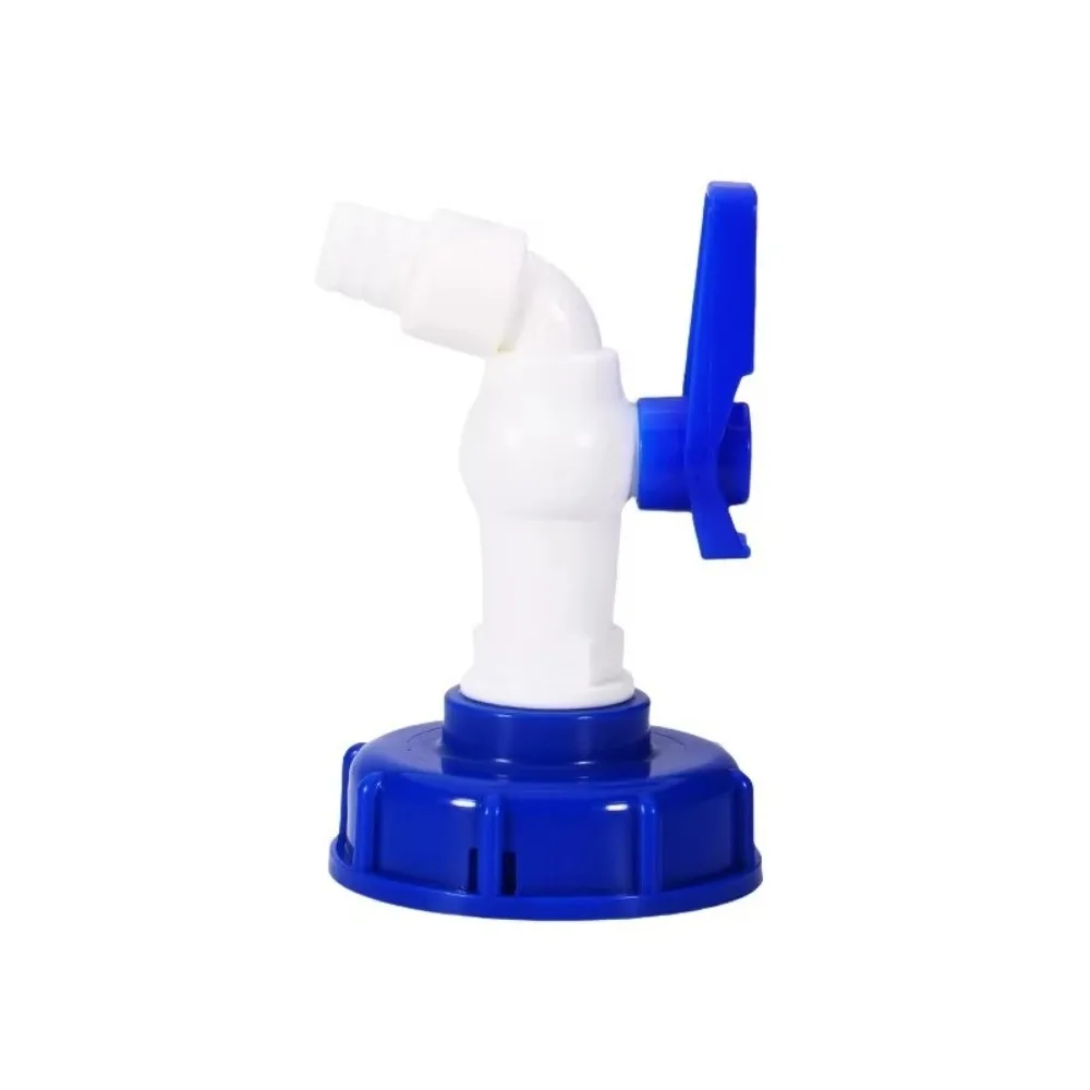 Leak-Proof IBC Tank Tap Adapter Valve Plastic Acid Alkali Resistant Water Tank Faucet Easy Open Close Nutrient Solution Faucet