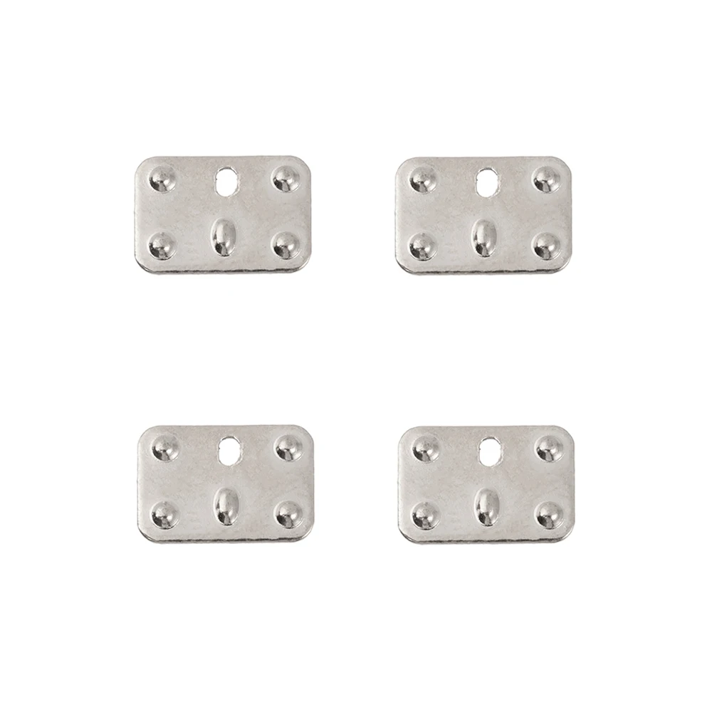 4Pcs 4 Styles Luggage Accessories DIY Manual Trunk Locks Mini Metal Crafts  Bags Parts Case Corner Protector