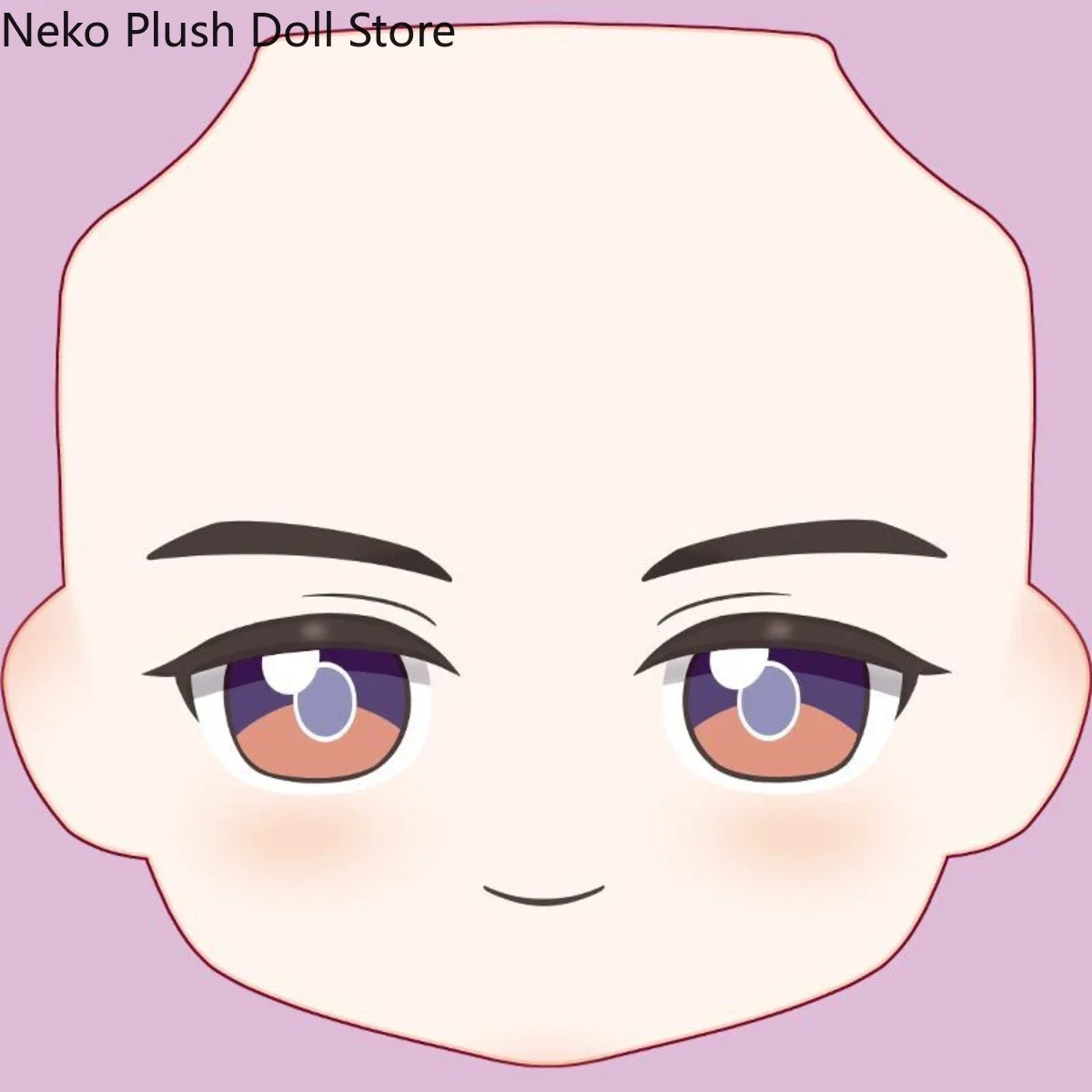 Anime Love and Deepspace Caleb Ob11 Ob12 Bjd Doll Handmade Bjd Face Plate Head Shell Doll Cosplay Birthday Gift Xmas view 6
